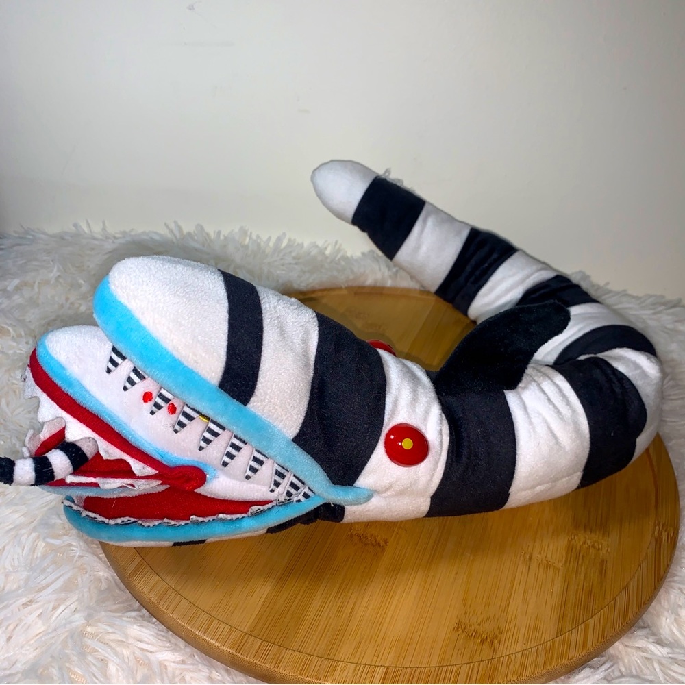 Beetlejuice Sandworm Plush Spirit Halloween Medium Sized